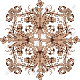 Ornate Vintage Floral