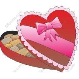 Heart-Shaped Chocolate Box