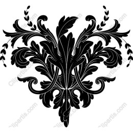 Vintage Floral Ornament