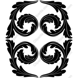 Elegant Floral Swirl