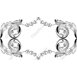 Vintage Floral Frame