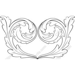 Ornate Heart Leaf