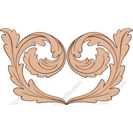 Elegant Ornamental Leaf