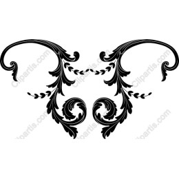 Elegant Floral Ornament