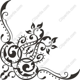 Elegant Floral Swirl