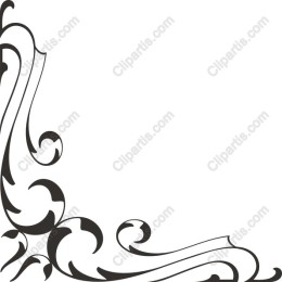 Black Ornamental Corner