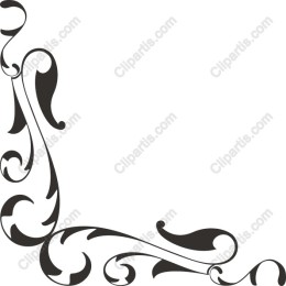 Black Ornate Corner