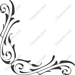 Ornamental Corner Decorative