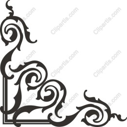 Ornate Corner Flourish