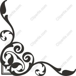 Elegant Corner Flourish