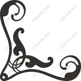 Elegant Corner Flourish
