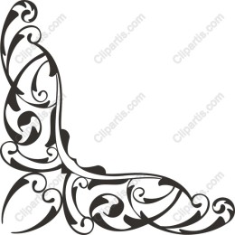 Ornate Corner Flourish