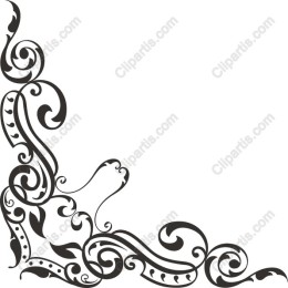 Flourishing Corner Decorative