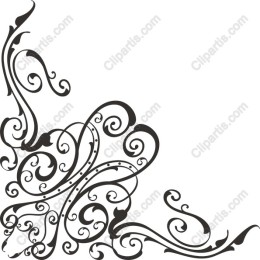 Decorative Floral Swirl