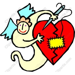 Stitched Heart Angel
