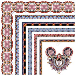 Colorful Intricate Border