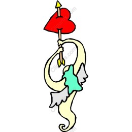 Whimsical Angel with Heart