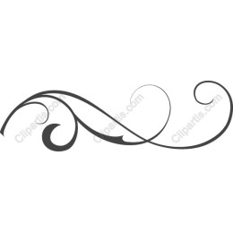 Elegant Swirl Ornament