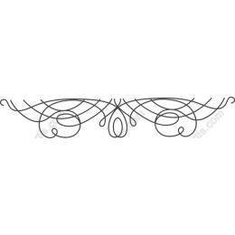 Elegant Decorative Border Clipart