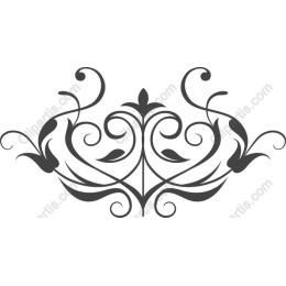 Elegant Floral Ornament