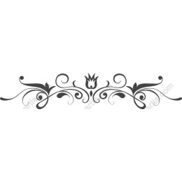 Elegant Floral Swirl
