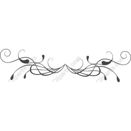 Elegant Swirl Ornament