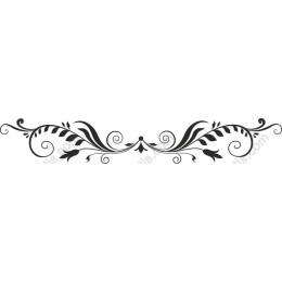 Elegant Floral Border