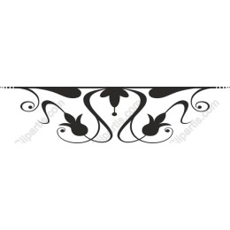 Elegant Floral Ornament