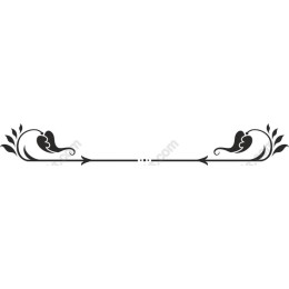 Floral Decorative Divider