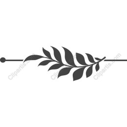 Elegant Botanical Leaf