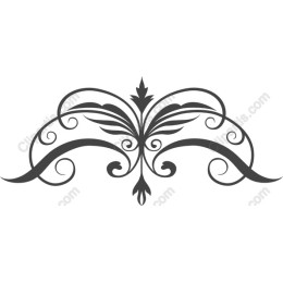 Elegant Floral Scrollwork Ornament
