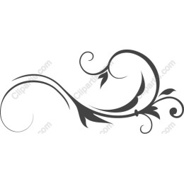 Elegant Floral Swirl