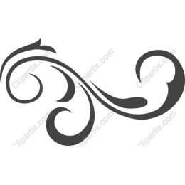 Elegant Swirling Flourish