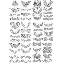 Floral Vintage Set