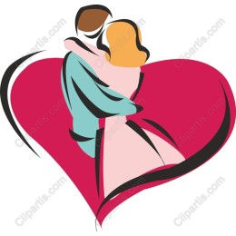 Romantic Couple Embrace