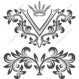 Floral Crown Ornament