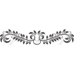 Elegant Floral Border Clipart
