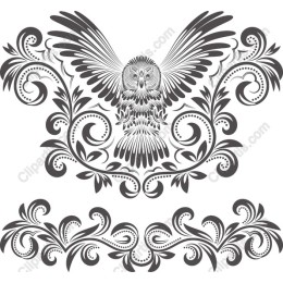 Majestic Owl Floral