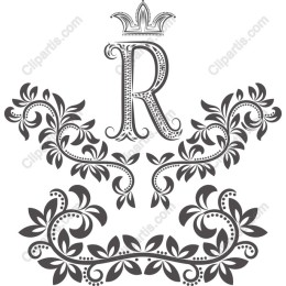 Regal Floral Monogram