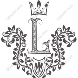 Royal Monogram L