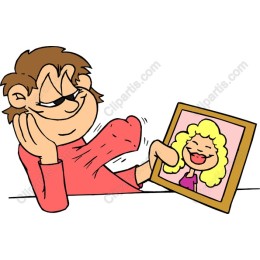 Infatuation Delight: Whimsical Cartoon Character