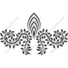 Elegant Floral Decorative
