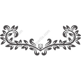 Elegant Floral Border