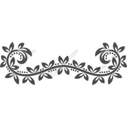 Vintage Floral Scroll