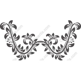 Elegant Floral Swirl