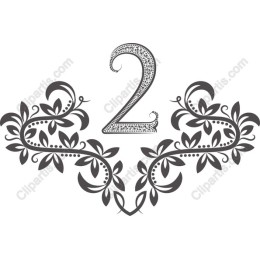 Floral Number 2