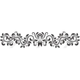 Elegant Floral Border
