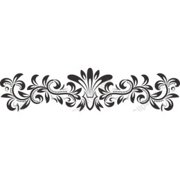 Elegant Floral Decorative Ornament