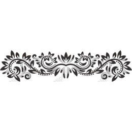 Elegant Floral Scroll