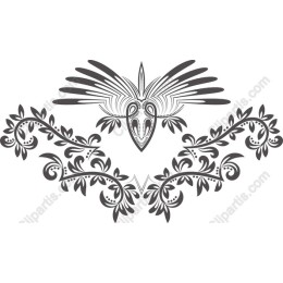 Ornate Bird Floral